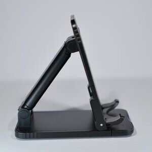 Foldable Desktop Stand for Smartphones and Tablets Adjusts to 3 Different Hight
